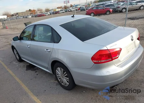 2014 Volkswagen Passat 1.8T S from USA, damaged, VIN 1VWAT7A33EC037043